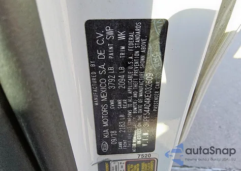 2019 Kia Forte Ex z USA, uszkodzony, nr VIN 3KPF54AD4KE032609